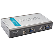 D-Link 4-Port USB KVM Switch